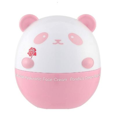 TONYMOLY Panda&#39;s Dream Rose Hyaluronic Face Cream, Hydrating Moisturizer for All Skin Types, Skin Calming, 5 oz