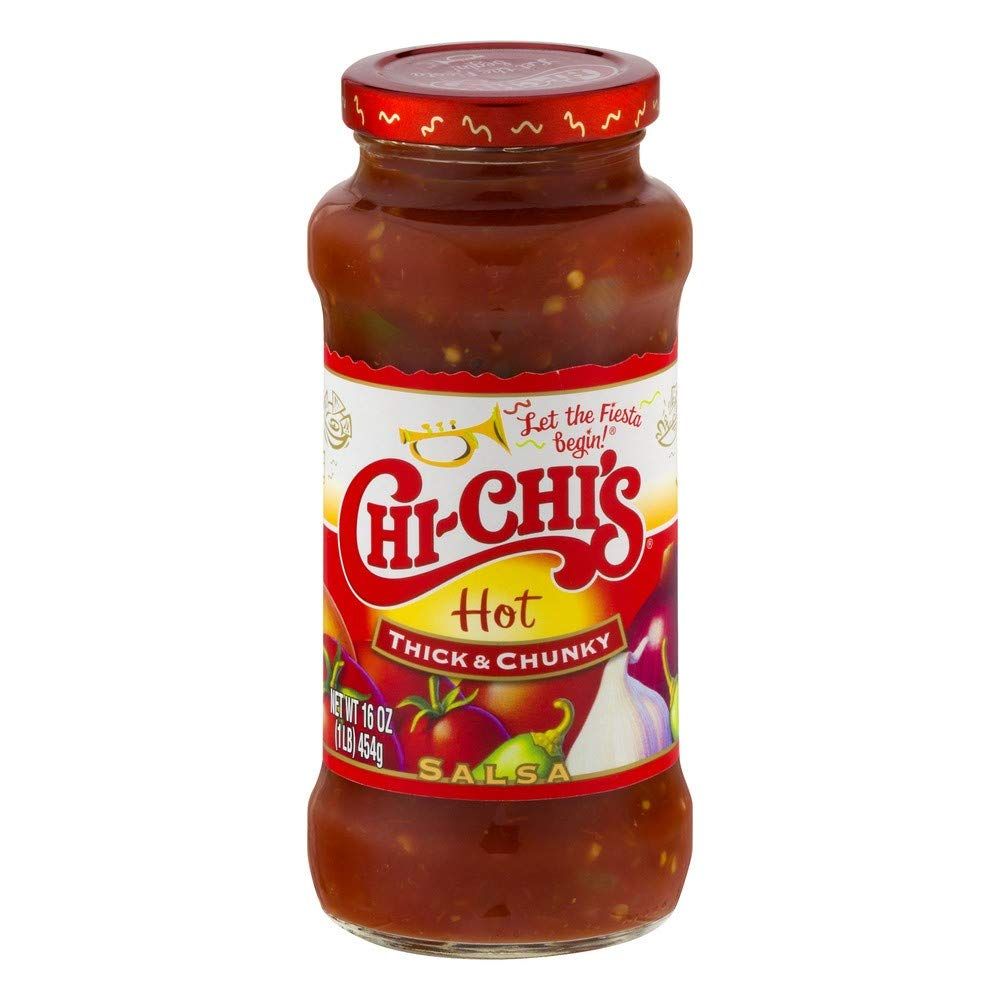 3 Set chi-chi&#39;s Thick And Chunky Hot Salsa, 16 oz