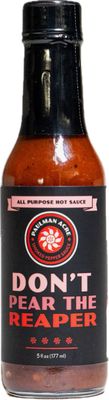 Paulman Acre: Don&#39;t Pear the Reaper Hot Sauce (5floz) Fermented Carolina Reaper, 7-Pot, Pear and Raspberries