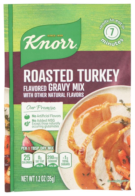 Knorr Gravy Mix Roasted Turkey 1.2 oz