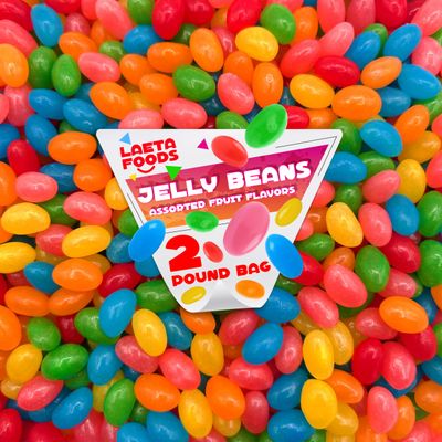 Jelly Beans Easter Candy 2 Pound Bag Assorted Fruit Flavors Classic Delight