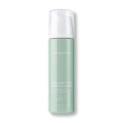 PONGDANG Pore Deep Clean Bubble Cleanser 5.11 fl.oz Ultra-Gentle BHA Foam for Clear, Hydrated Skin Zero Irritation Plant-Powered Formula Made in Korea