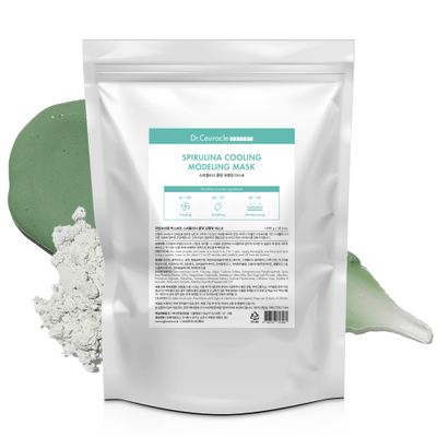 leegeehaam Dr.Ceuracle Expert Spirulina Cooling Modeling Face Mask - Korean Skincare Jelly Facial Mask for Glass Glow Skin, DIY Home Spa (1kg / 35.24 oz.)