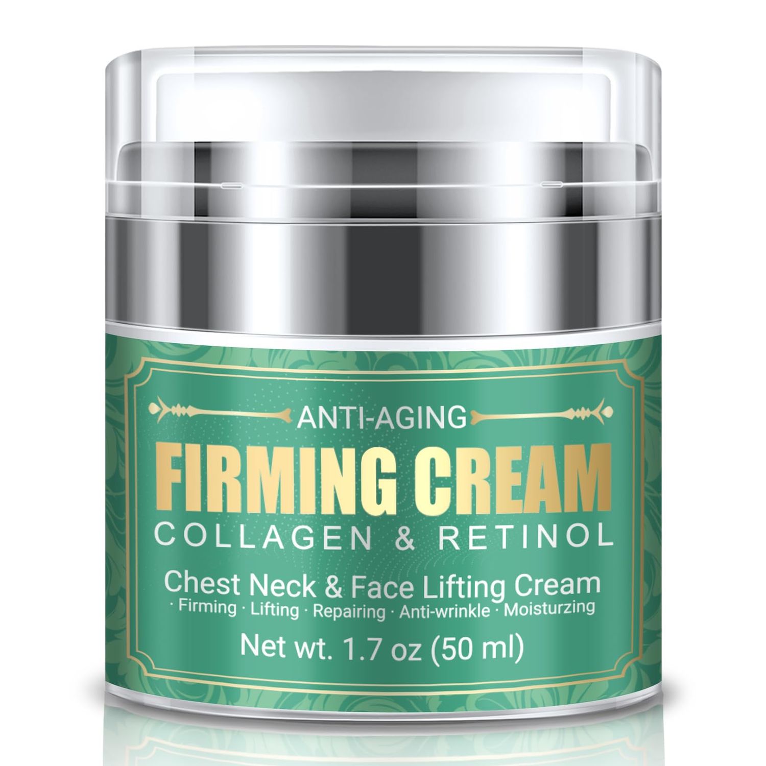 Anti Aging Firming Neck Cream - Face Moisturizer Retinol Cream Anti Wrinkle Neck Collagen Cream, Chest Neck &amp; Face Lifting CreamRepairingMoisturzing Skin Care for Men &amp; Women(1.7 OZ)