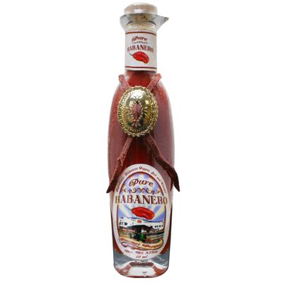 Pure Habanero Pepper Hot Sauce Mash Puree - 3.75oz - Perfect Gourmet Gift for the Hot Sauce Fan - Great for Making Hot Sauce - Try if you dare!