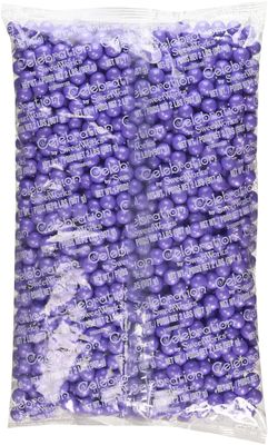 Sweetworks Sixlets Shimmer, Lavender, 2 Pound