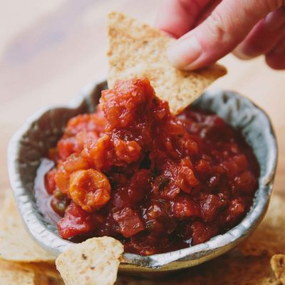 Cherry Republic Mild Cherry Salsa - Chunky Sweet &amp; Low Heat Flavor Sauce - 16 Ounces