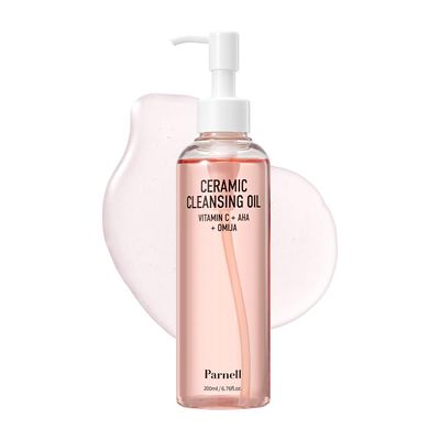 Parnell Aha Omija Ceramic Cleansing Oil 200ml / 6.76 fl.oz blackhead melting, korean facial cleanser, korean skincare