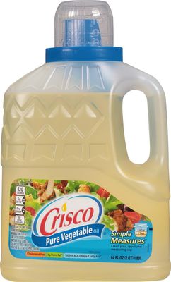 Crisco Pure Vegetable Oil, 64 Fluid Ounce