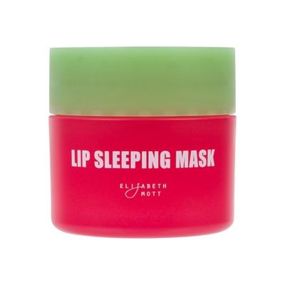 Elizabeth Mott Lip Sleeping Mask - Overnight Treatment with Peptides to Repair, Hydrate &amp; Restore Dry, Chapped, Cracked, Peeling Lips - Moisturizing Collagen Balm to Soften, Smooth, Plump 0.71 oz