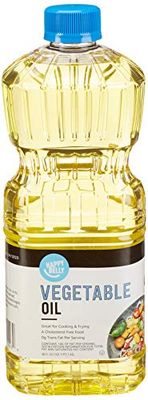 Amazon Brand - Happy Belly Soybean Vegetable Oil, 48 fl oz (Pack of 1)