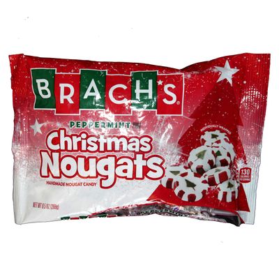 Brach&#39;s Peppermint Christmas Nougats 9 oz