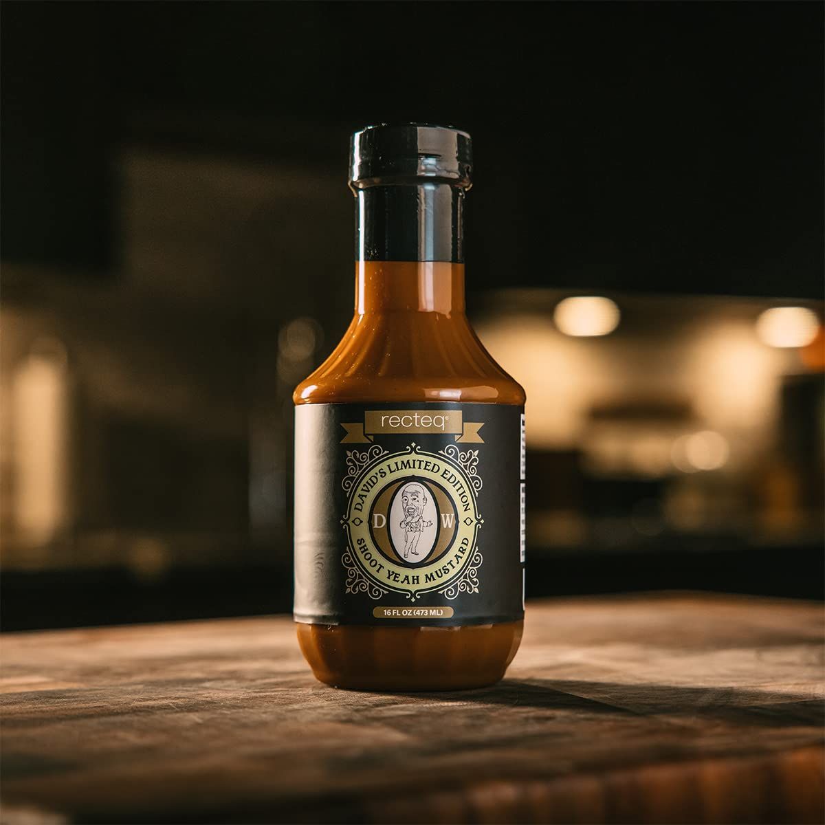 recteq David&#39;s Shoot Yeah Mustard BBQ Sauce Southern-style Mustard BBQ Sauce with a Twist of Tang and Spice