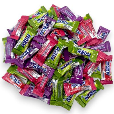 Hi Chew Chewy Fruit Candy-1.5 lbs Assorted Flavors Grape, Green Apple, and Strawberry Individually Wrapped with Unique, Mouthwatering Taste Experience-Perfect for Sharing, Snacking, and Gifting(24 oz)