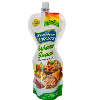Karibbean Flavours - Premium Jerk BBQ Sauce 17 Ounce / 560g