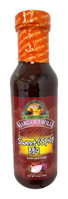 Margaritaville Caribbean BBQ Sauce, Sweet and Spicy, 17.5 Ounce (Pack of 6)