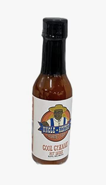 Uncle Keith&#39;s Gourmet Food Cool Cyanne Hot Sauce:Salt and Vinegar taste with a touch of heat