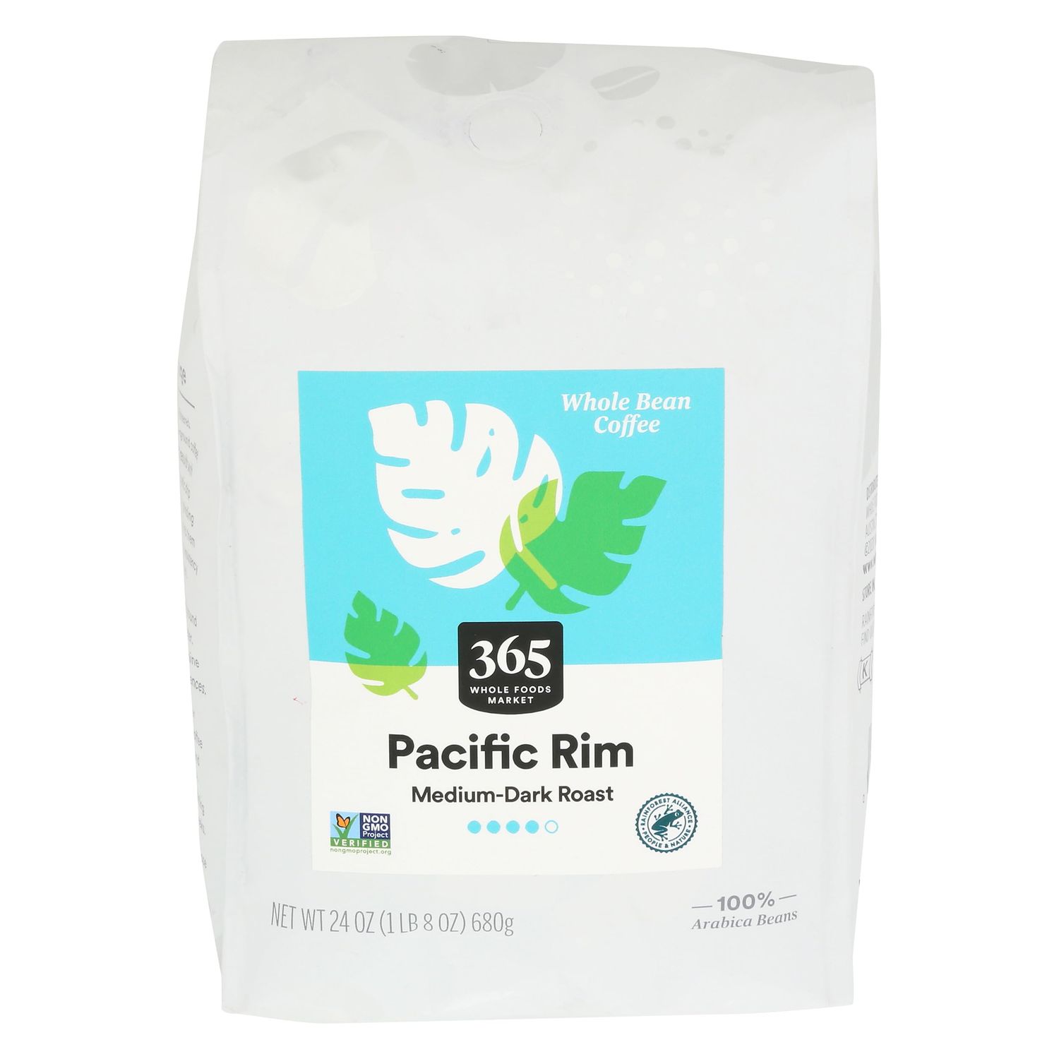 365 by Whole Foods Market, Pacific Rim Whole Bean Coffee, 24 Ounce
