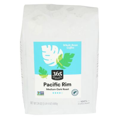 365 by Whole Foods Market, Pacific Rim Whole Bean Coffee, 24 Ounce