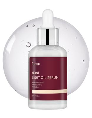IUNIK Noni 42% Oil Serum - Jojoba Oil Deep Nourishment Soothing Hydrating Ampoule for All Skin Types Hyper-pigmentation Treatment Slow-aging Anti-aging Firming Lifting Non-greasy Korean Skincare