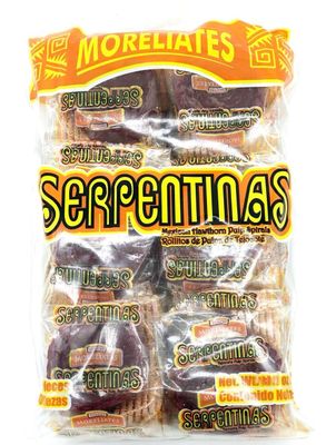 2 X Serpentinas Dulce Tamarindo Chile Y Sal Tamarind Mexican Candy 48 Pcs