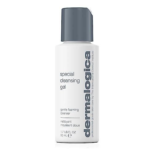 Dermalogica Special Cleansing Gel (1.7 Fl Oz) Gentle-Foaming Face Wash Gel for Women and Men - Leaves Skin Feeling Smooth And Clean