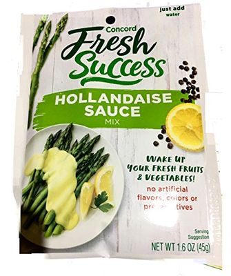 Concord Hollandaise Sauce, 1.6-Ounce Pouches (Pack of 18 )
