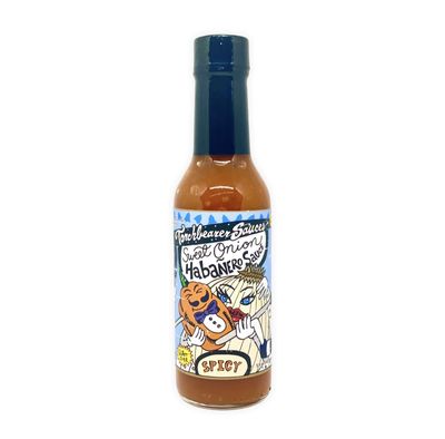 Torchbearer Sauces Sweet Onion Habanero (Spicy), 5 Ounces, All Natural, Vegan, Extract-Free, Made in USA and Featured on Hot Ones! (5 oz, 1)