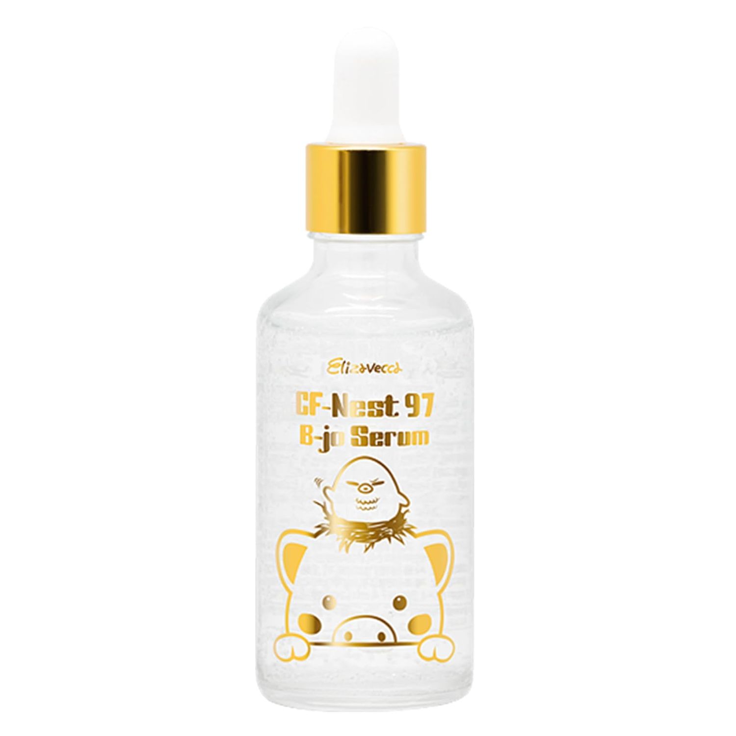 Elizavecca CF Nest 97% B Jo Serum 1.7 Ounce - Real Water Under Eye Serum for Women Under-Eye Serum Water Under Eye Serum Volume Up Under Eye Serum