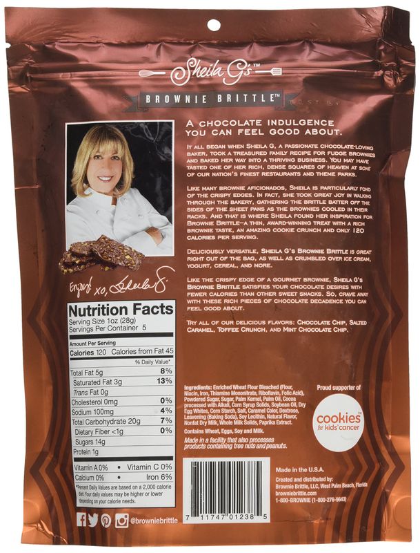 Sheila G's Brownie Brittle-Salted Caramel-5 oz