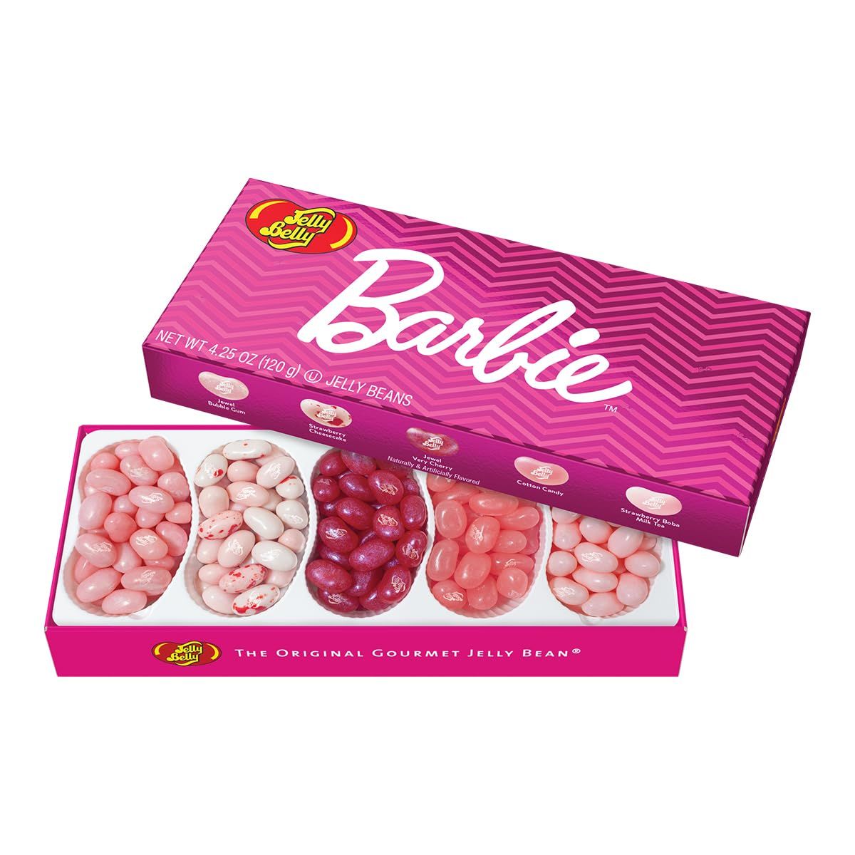Jelly Belly Barbie Jelly Bean Mix 4.25 oz Gift Box