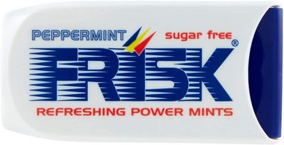 Frisk peppermint blue pastilles 12x Total weight 70 gr