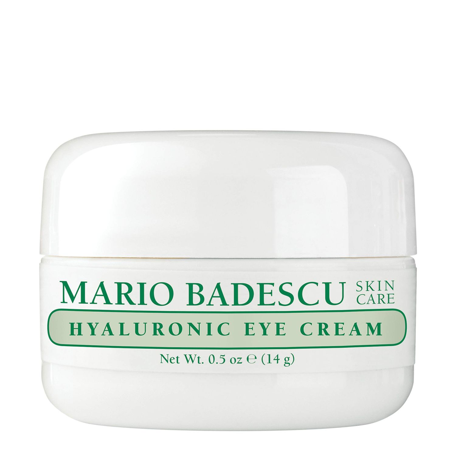 Mario Badescu Hyaluronic Eye Cream Anti Aging for All Skin Types, Under Eye Cream for Dark Circles and Puffiness, Formulated with Hyaluronic Acid &amp; Glycerin, 0.5 Ounce