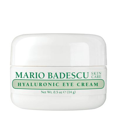Mario Badescu Hyaluronic Eye Cream Anti Aging for All Skin Types, Under Eye Cream for Dark Circles and Puffiness, Formulated with Hyaluronic Acid &amp; Glycerin, 0.5 Ounce
