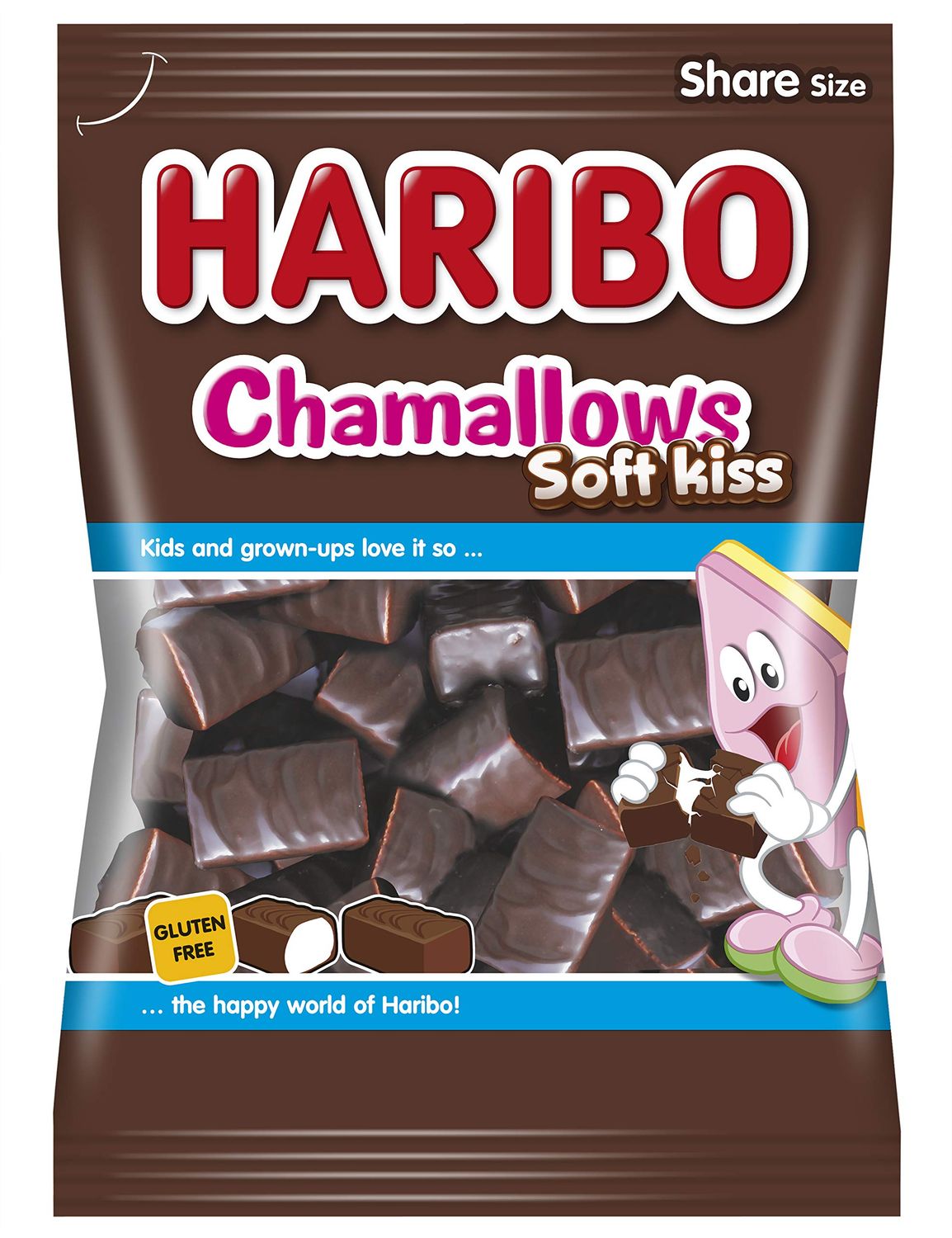 Haribo Candy Haribo Chamallows Soft Kiss Haribo Gummies Haribo Gummi Candy 7 Ounce Total