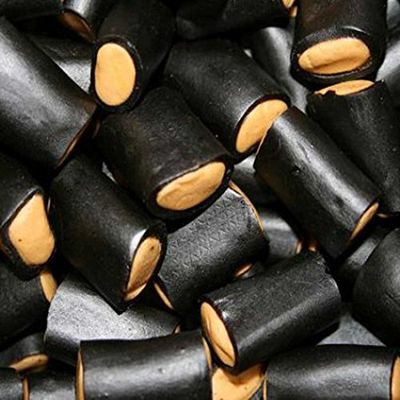 1 kilo Bag/ 2.2Lbs K&amp;H Salmiak Rocks Drop (Salmiak Licorice / Kraepelien &amp; Holm Liquorice)