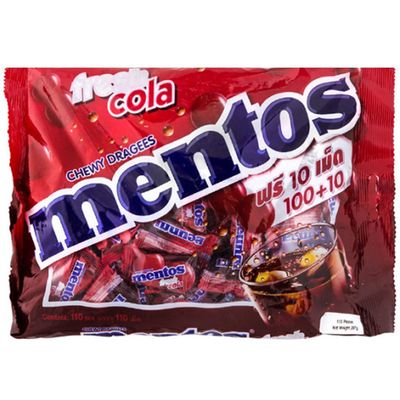 Mentos Foodkoncept Chewy Mints, Classic Fresh Cola, 10.50 Ounce