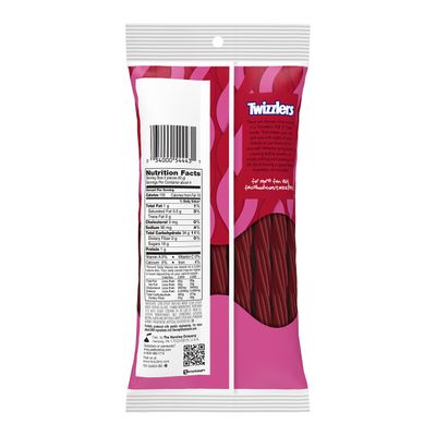 TWIZZLERS Pull 'n' Peel Licorice Candy, Cherry, 6.1 Ounce