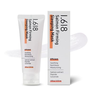 1.618 salmon firming sleeping mask. For skin condition, All in One cream. including Moisture, soothing, nutrition, moisturizing K-beauty 3.53oz
