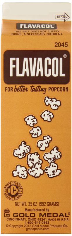 Gold Medal Prod. 2045 Flavacol Seasoning Popcorn Salt 35oz.