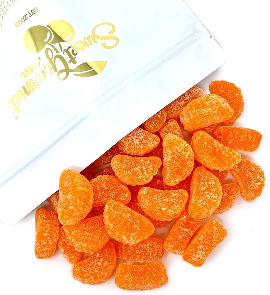 SweetGourmet Orange Fruit Slices Bulk Jelly Candy 4 Pounds