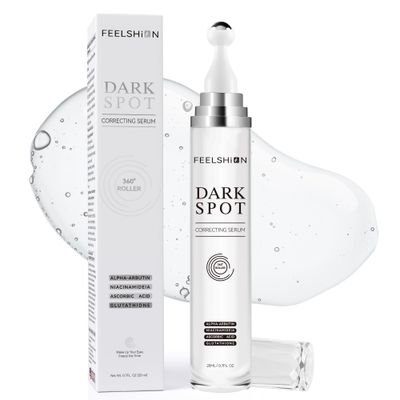 Dark Spot Remover Serum for Face &amp; Body - Vitamin C &amp; -Arbutin Facial Dark Spot Corrector for Stubborn Melasma, Sun Spots &amp; Freckles Vegan, Cruelty-Free Formula Gentle for Sensitive Skin