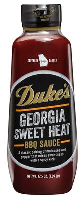 Dukes Georgia Sweet Heat Southern Sauce, 17.5 Ounce (Pack of 1)