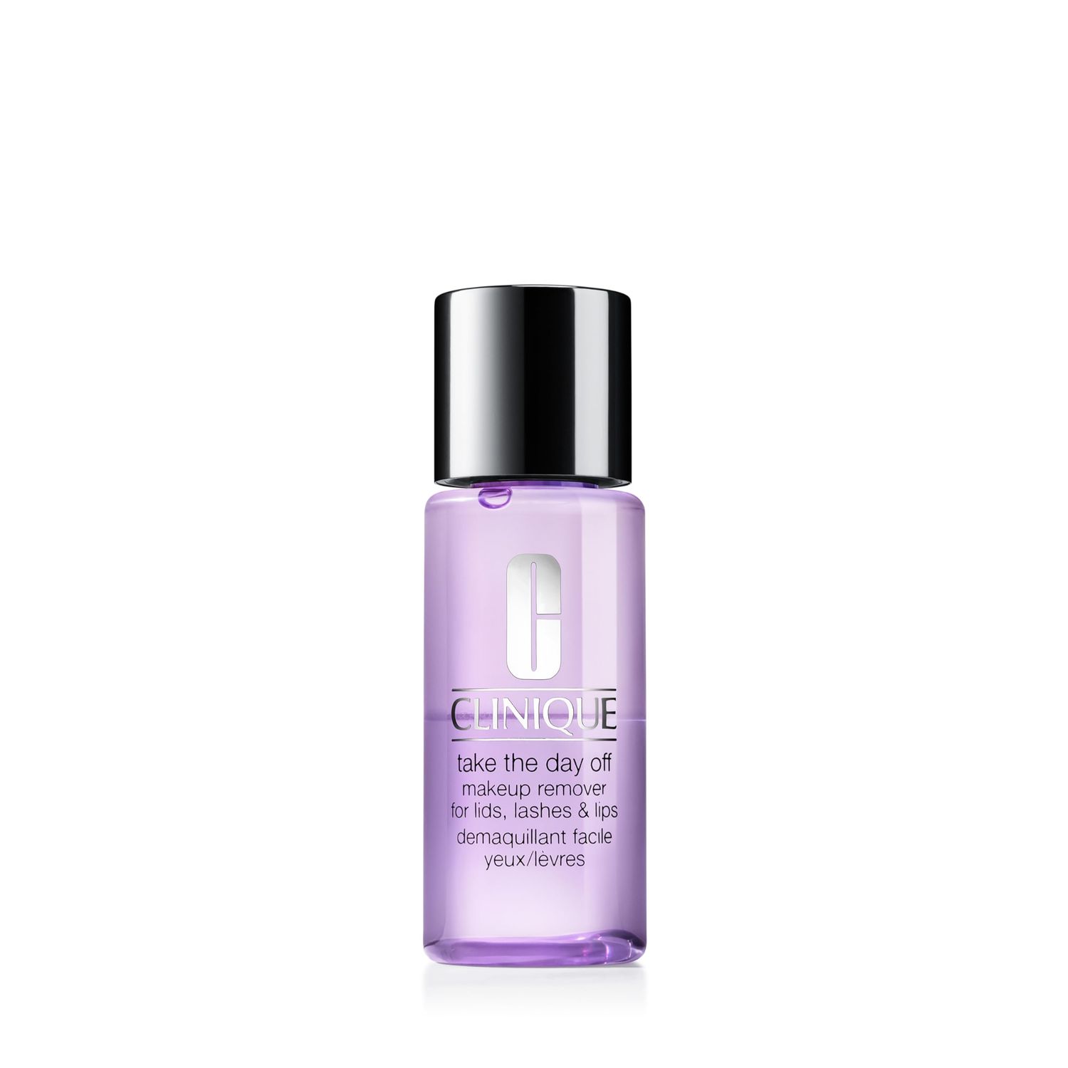 Clinique Take The Day Off Liquid Makeup Remover For Lids, Lashes, Lips Oil Free Non-Irritating, 1.7 Fl Oz