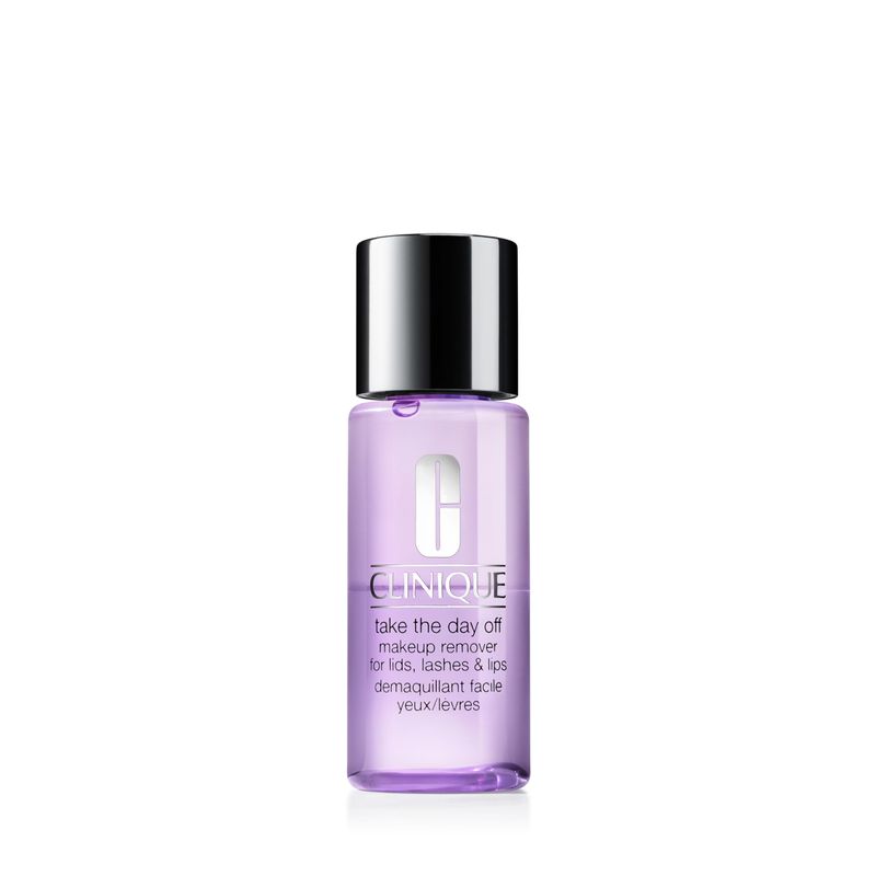 Clinique Take The Day Off Liquid Makeup Remover For Lids, Lashes, Lips Oil Free Non-Irritating, 1.7 Fl Oz
