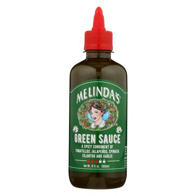 Melindas Asian Green Hot Sauce, Vegan, 12 Ounces (Pack Of 6)