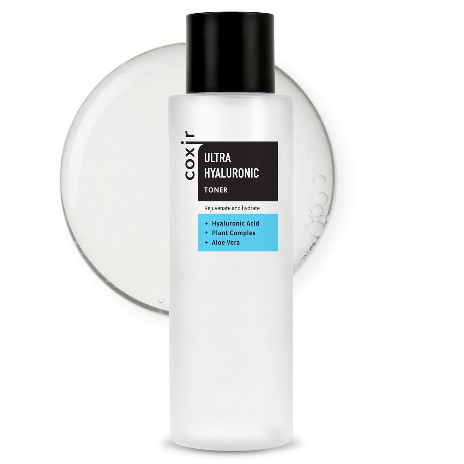 coxir Ultra HYALURONIC Acid Toner HYDRATION-14-Complex Hydrating, Smoothing, Calming, Moisturizing, Paraben Free, Cruelty Free, Korean Skin Care 150ml/5.07 fl.oz.