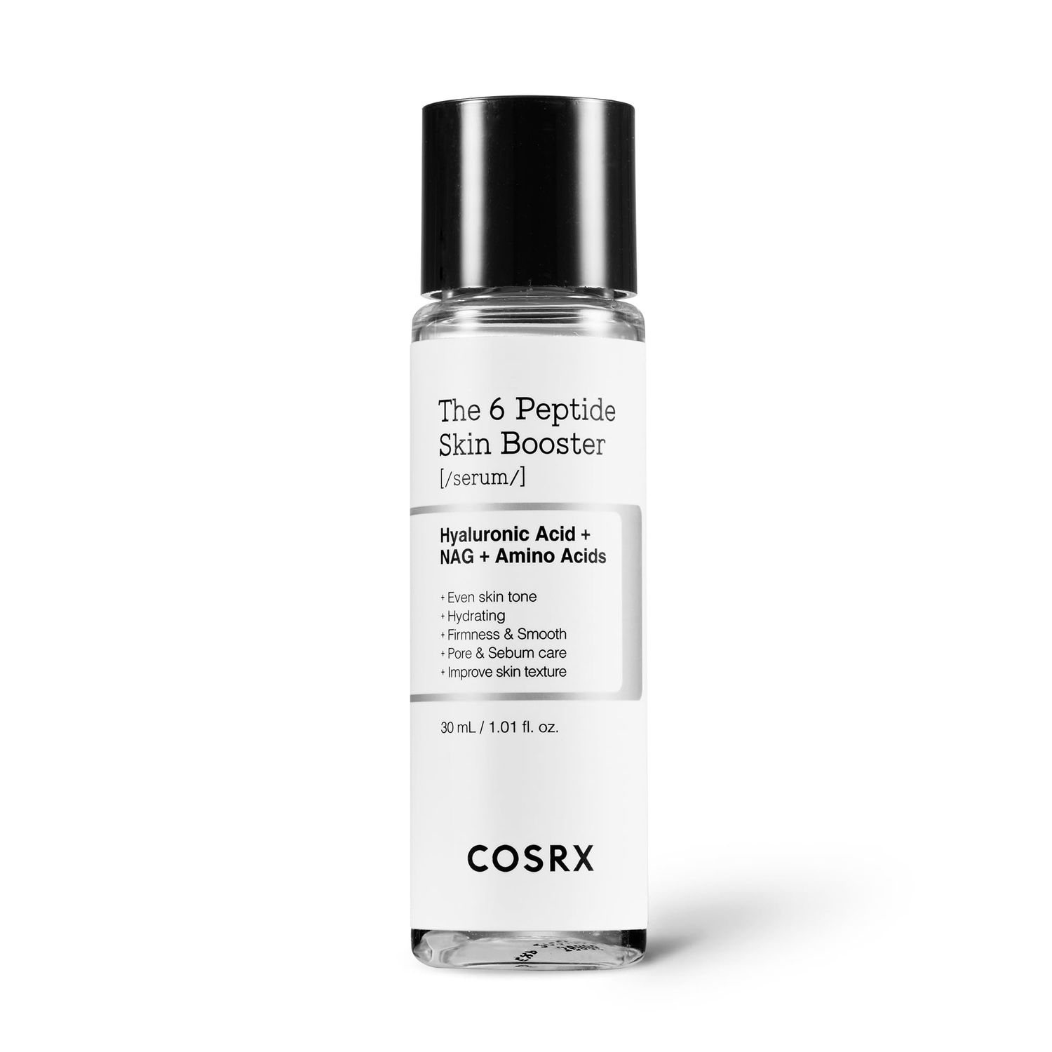 COSRX Mini-Sized 6X Peptide Collagen Booster Toner Serum 1 Fl Oz, Niacinamide &amp; Hyaluronic Acid, Facial Serum, Travel Essentials, Korean Skin Care