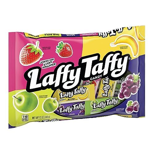 Laffy Taffy Candy, Assorted Mini Bars, 12 Ounce