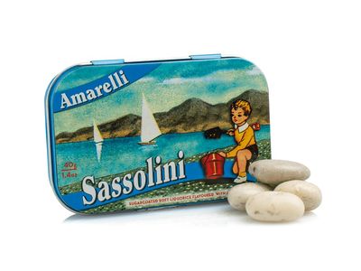 Amarelli, Sassolini Liquid with Sugar 1.4Oz